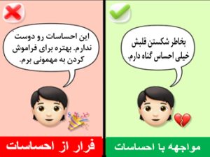 به احساسات خود اجازه دهید تا قابل لمس شوند.